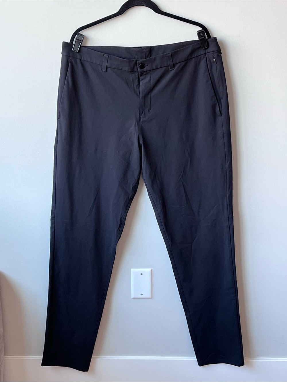 Lululemon Commission Slim Pants Warpstreme Men’s Size 40x35” Black M5AFFT
